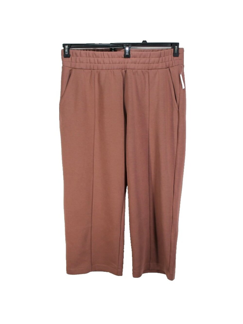 Old Navy Active Bounce Fleece Wide Leg Sweatpants Womens Size XXL Brown Pockets